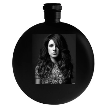 Shenae Grimes Round Flask