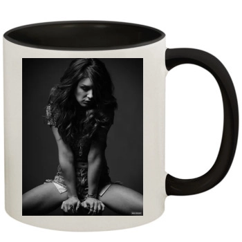 Shenae Grimes 11oz Colored Inner & Handle Mug