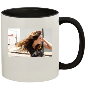 Shenae Grimes 11oz Colored Inner & Handle Mug