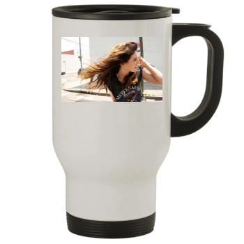 Shenae Grimes Stainless Steel Travel Mug