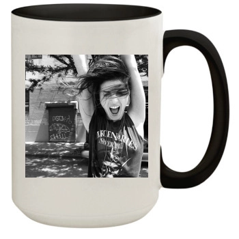 Shenae Grimes 15oz Colored Inner & Handle Mug