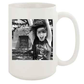 Shenae Grimes 15oz White Mug