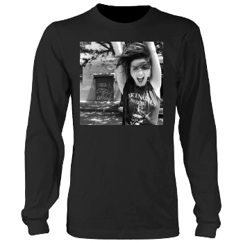 Shenae Grimes Men's Heavy Long Sleeve TShirt