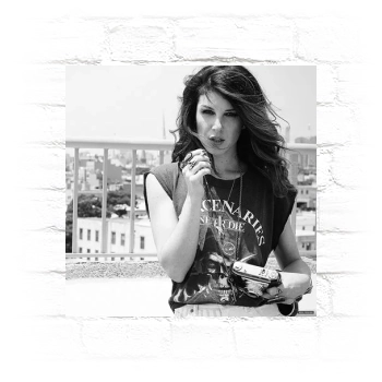 Shenae Grimes Metal Wall Art