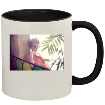 Shenae Grimes 11oz Colored Inner & Handle Mug