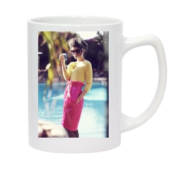 Shenae Grimes 14oz White Statesman Mug