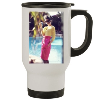 Shenae Grimes Stainless Steel Travel Mug