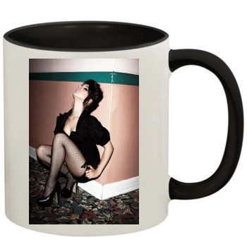 Shenae Grimes 11oz Colored Inner & Handle Mug