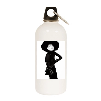 Shu Qi White Water Bottle With Carabiner