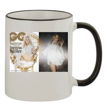 Sienna Miller 11oz Colored Rim & Handle Mug