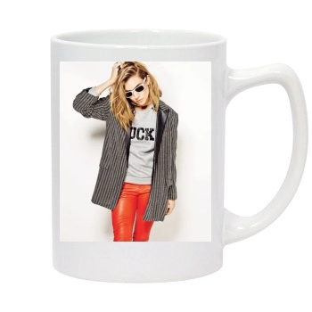 Sienna Miller 14oz White Statesman Mug