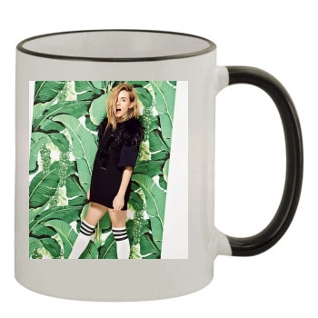 Sienna Miller 11oz Colored Rim & Handle Mug