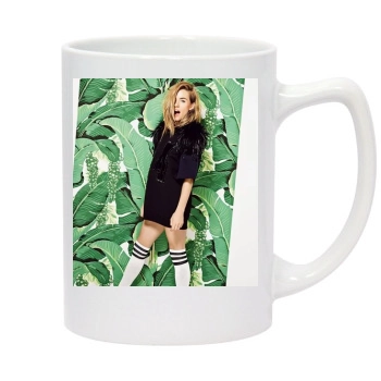 Sienna Miller 14oz White Statesman Mug