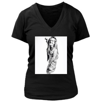 Sienna Miller Women's Deep V-Neck TShirt