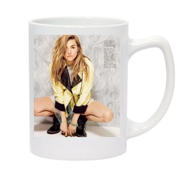 Sienna Miller 14oz White Statesman Mug