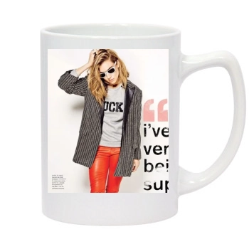 Sienna Miller 14oz White Statesman Mug