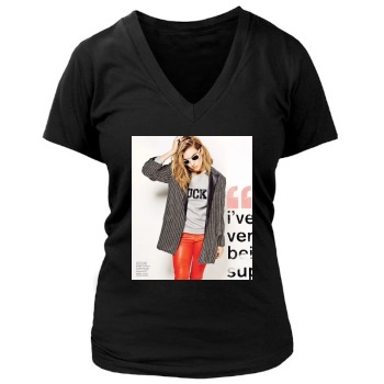 Sienna Miller Women's Deep V-Neck TShirt