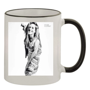 Sienna Miller 11oz Colored Rim & Handle Mug