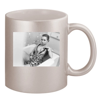 Hayden Panettiere 11oz Metallic Silver Mug