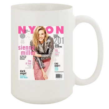 Sienna Miller 15oz White Mug