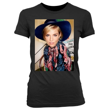 Sienna Miller Women's Junior Cut Crewneck T-Shirt