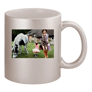 Sienna Miller 11oz Metallic Silver Mug