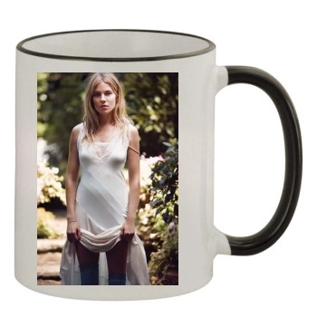 Sienna Miller 11oz Colored Rim & Handle Mug