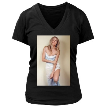 Sienna Miller Women's Deep V-Neck TShirt