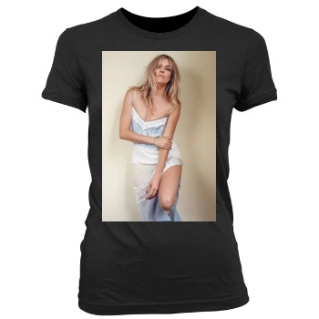 Sienna Miller Women's Junior Cut Crewneck T-Shirt