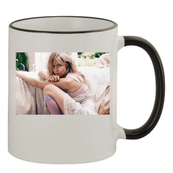 Sienna Miller 11oz Colored Rim & Handle Mug