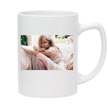 Sienna Miller 14oz White Statesman Mug