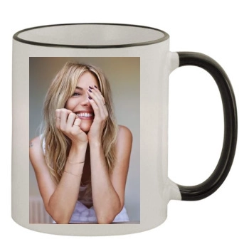 Sienna Miller 11oz Colored Rim & Handle Mug