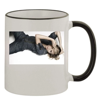 Sienna Miller 11oz Colored Rim & Handle Mug