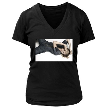 Sienna Miller Women's Deep V-Neck TShirt