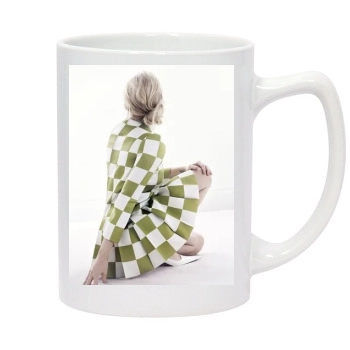 Sienna Miller 14oz White Statesman Mug