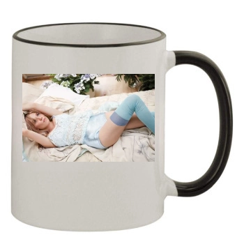 Sienna Miller 11oz Colored Rim & Handle Mug