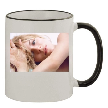 Sienna Miller 11oz Colored Rim & Handle Mug