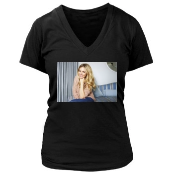 Sienna Miller Women's Deep V-Neck TShirt