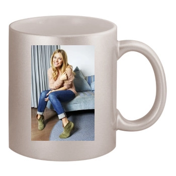 Sienna Miller 11oz Metallic Silver Mug