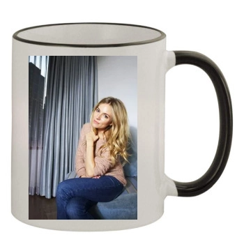 Sienna Miller 11oz Colored Rim & Handle Mug