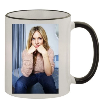 Sienna Miller 11oz Colored Rim & Handle Mug