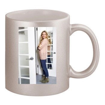 Sienna Miller 11oz Metallic Silver Mug