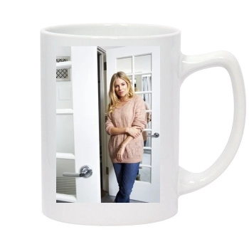 Sienna Miller 14oz White Statesman Mug