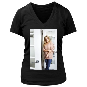 Sienna Miller Women's Deep V-Neck TShirt