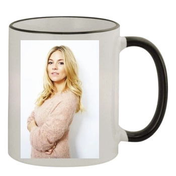 Sienna Miller 11oz Colored Rim & Handle Mug