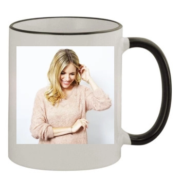 Sienna Miller 11oz Colored Rim & Handle Mug