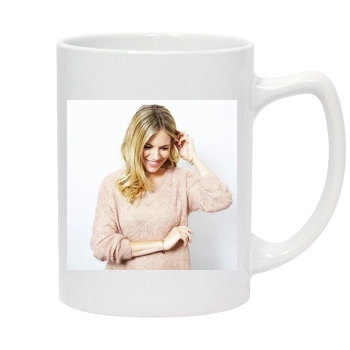 Sienna Miller 14oz White Statesman Mug