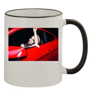 Sienna Miller 11oz Colored Rim & Handle Mug