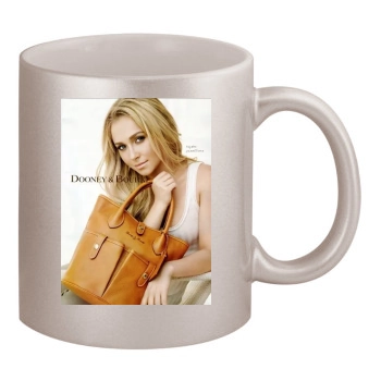 Hayden Panettiere 11oz Metallic Silver Mug