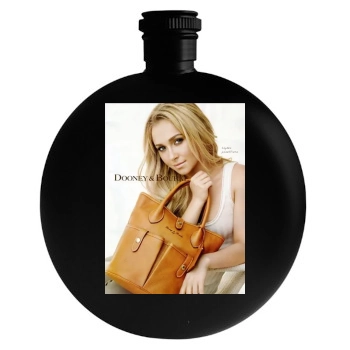 Hayden Panettiere Round Flask